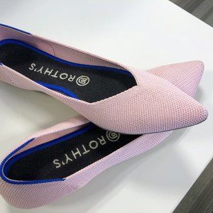 Rothy's Size8 The Point in Petal Pink